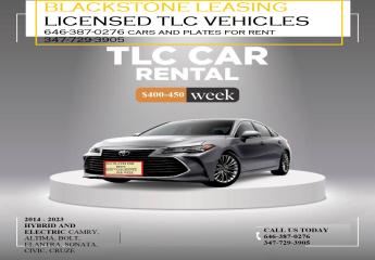 TLC Car Market - Hybrid and EV Cars for Rent: Toyota Camry, and More